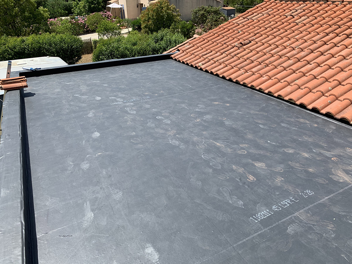 Membrane EPDM pose Bonne Membrane EPDM pose Bonne